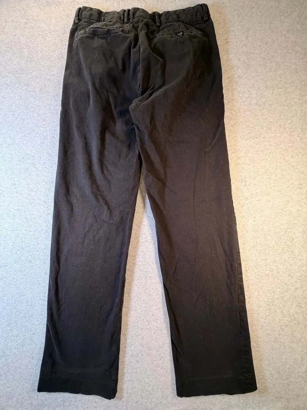 Banana Republic Straight Dress Chino Size 33/34 Black Pants